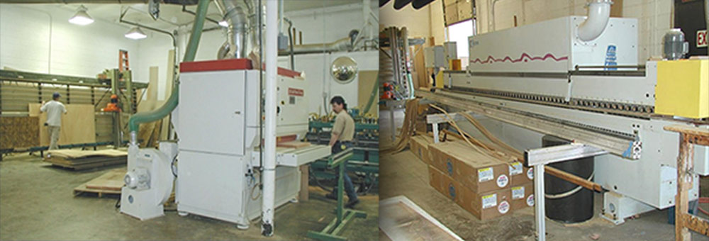 Panel processing machinery