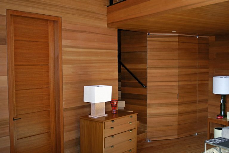 Contemporary residence II: custom millwork, view 3
