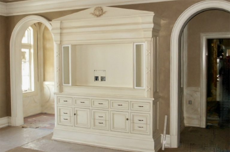 Traditional residence II: custom millwork, view 6