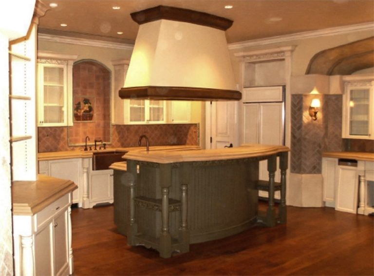 Traditional residence II: custom millwork, view 8
