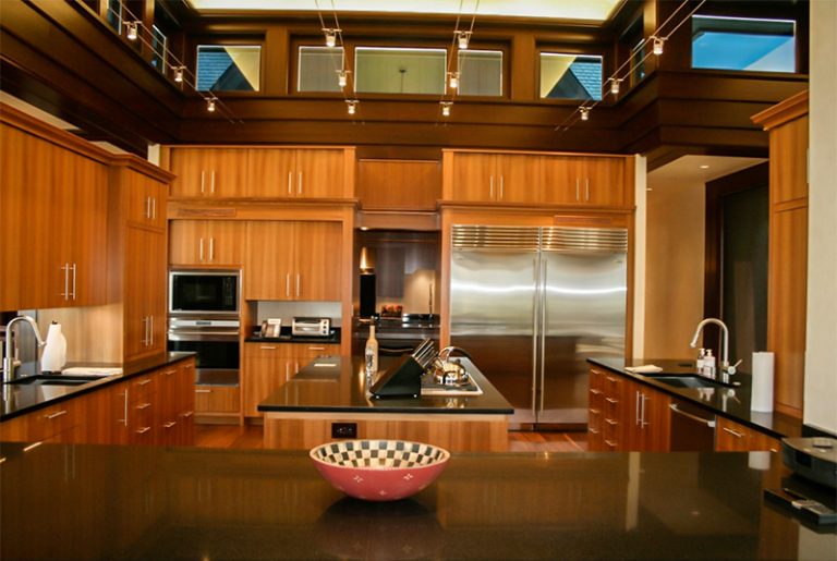 Transitional residence I: custom millwork, view 7