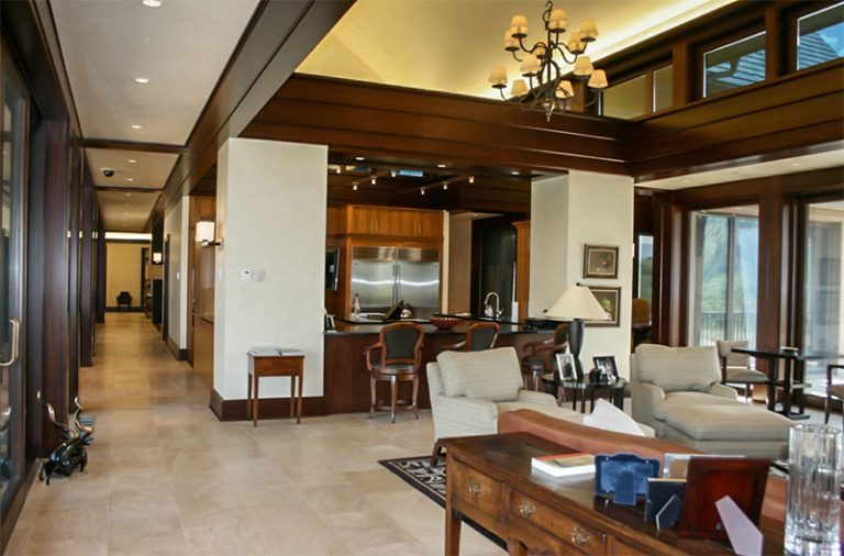 Transitional residence I: custom millwork, view 8