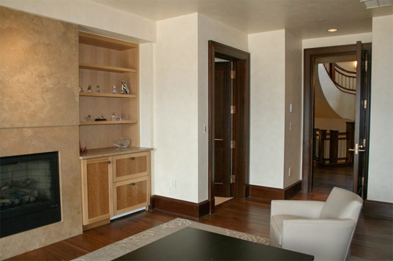 Transitional residence I: custom millwork, view 17
