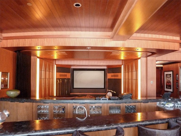 Transitional residence II: custom millwork, view 3
